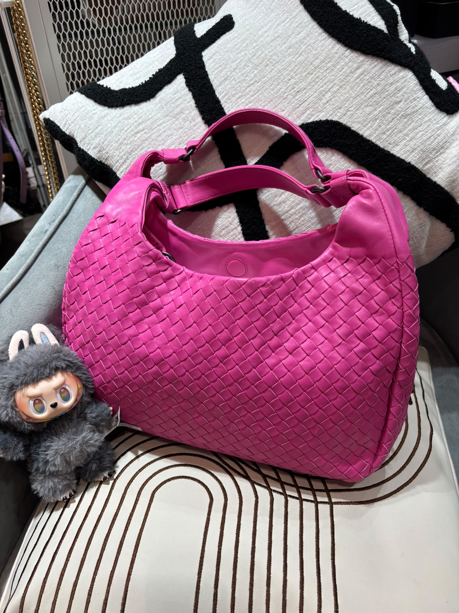 Bottega Veneta BV Intreccio shoulder bag Hobo Bag 100%Authentic ,98%new✅dust bag  