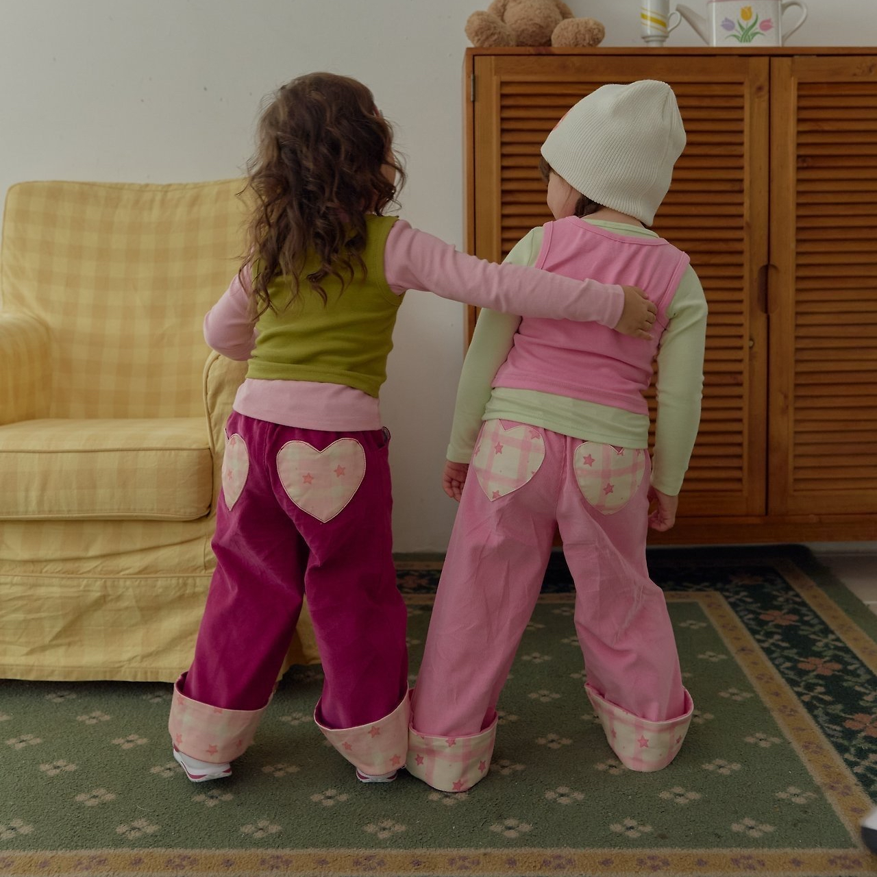 Girls | Star Roll-up Pants