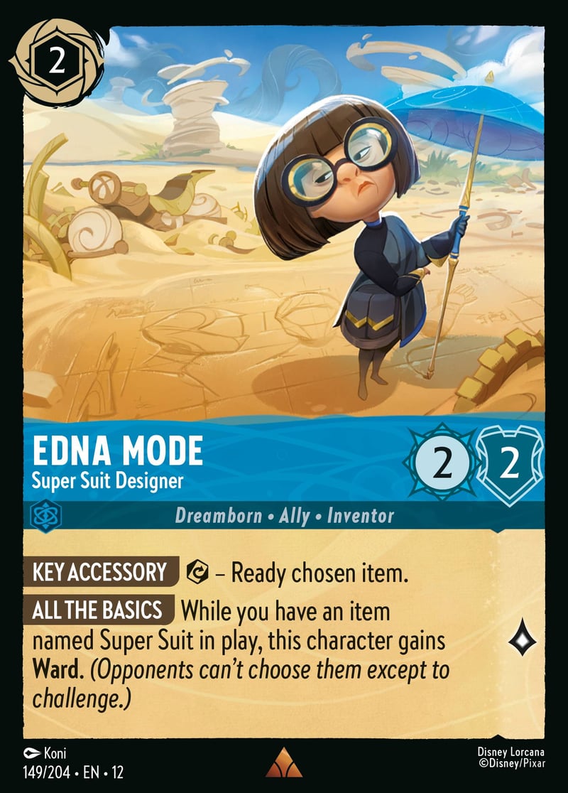 Edna Mode - Super Suit Designer | Set12-149 | Foil
