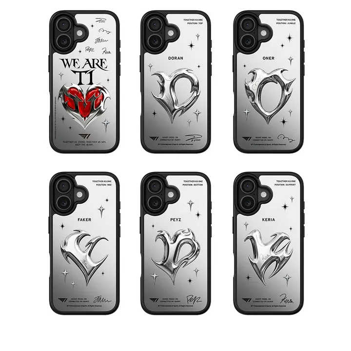 [T1 x ABLY] Heart Magnet Phone Case (6款)