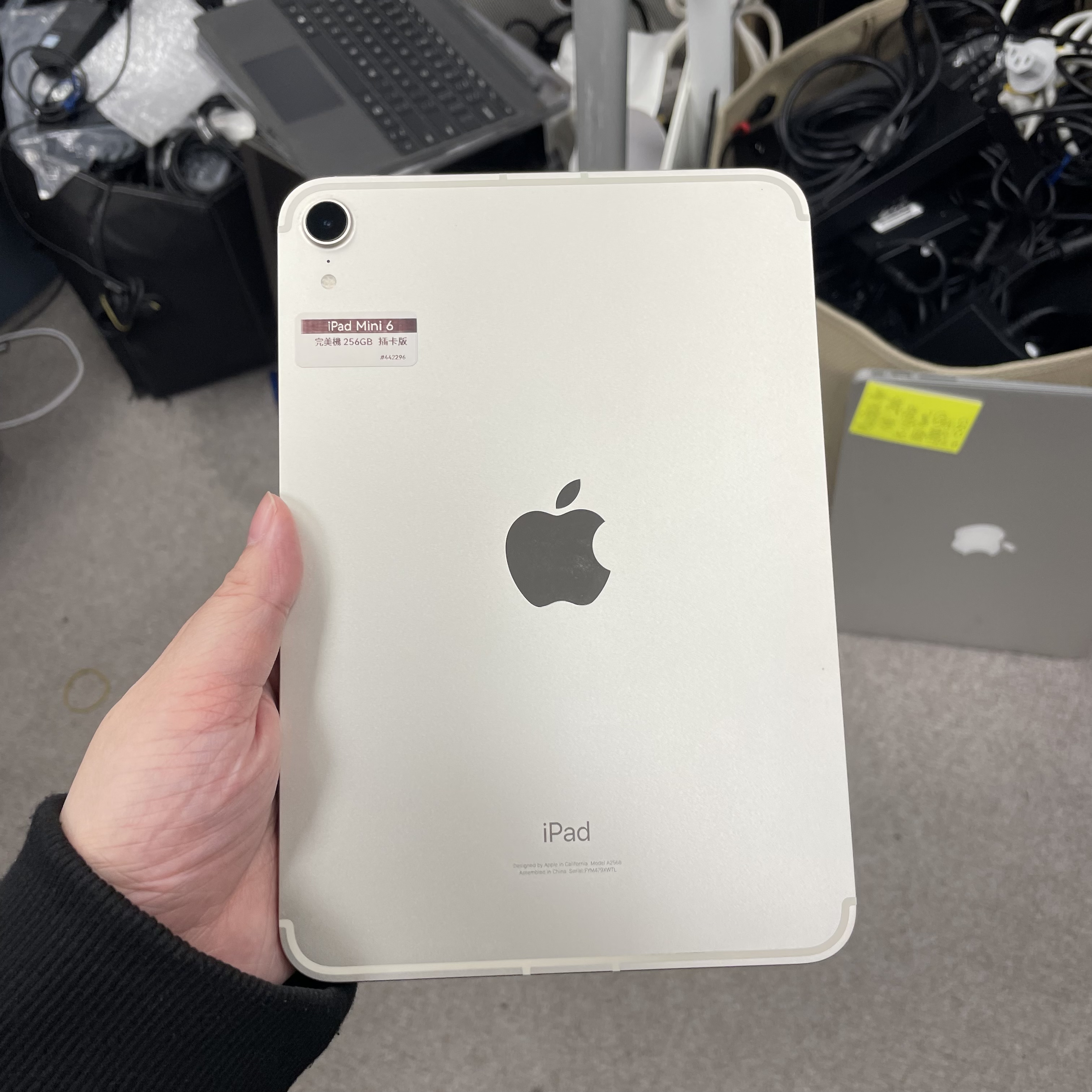 *442296 iPad mini 6 完美機 256GB 插卡版 銀色 sliver
