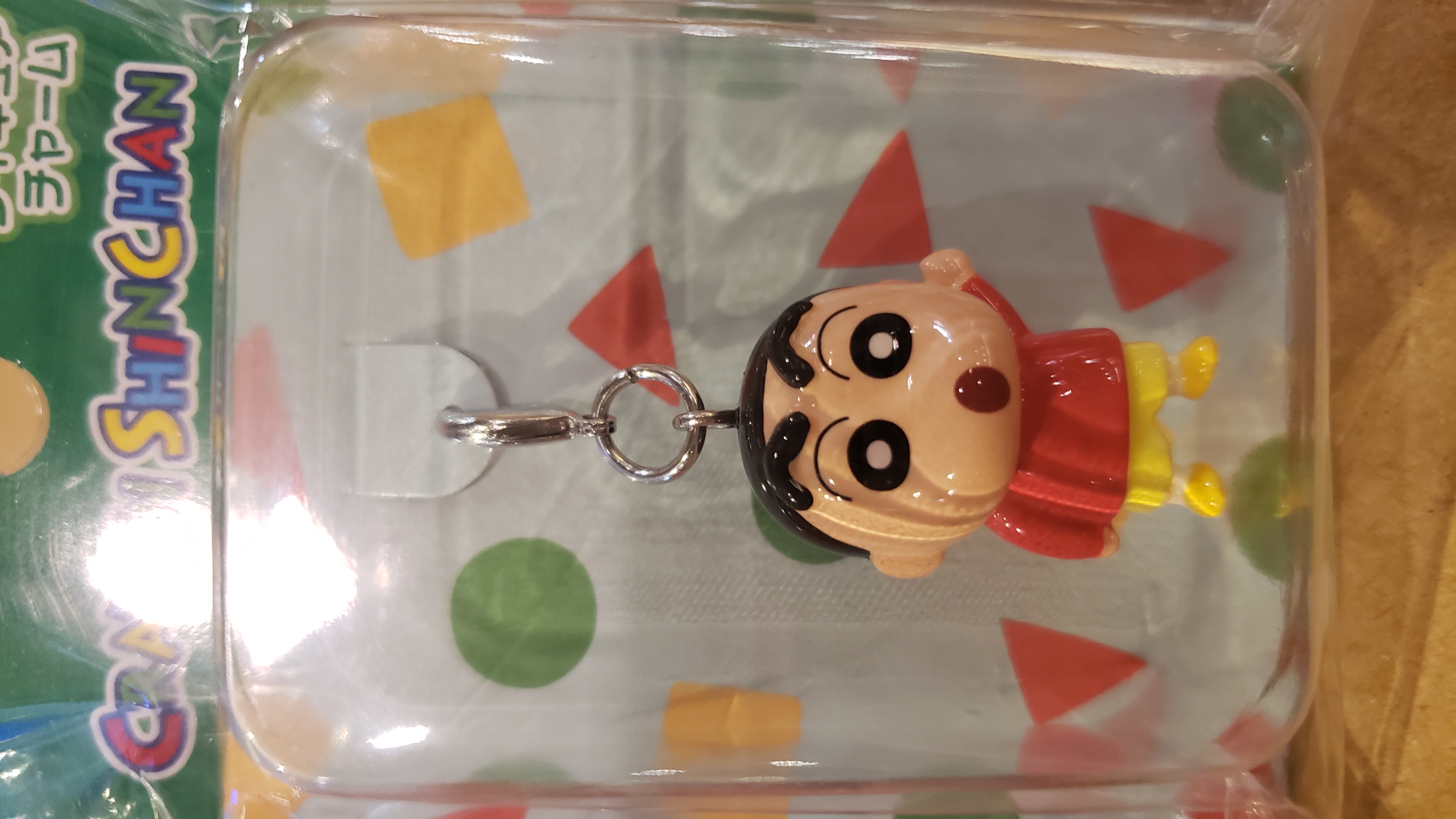 蠟筆小新吊飾-舉手小新