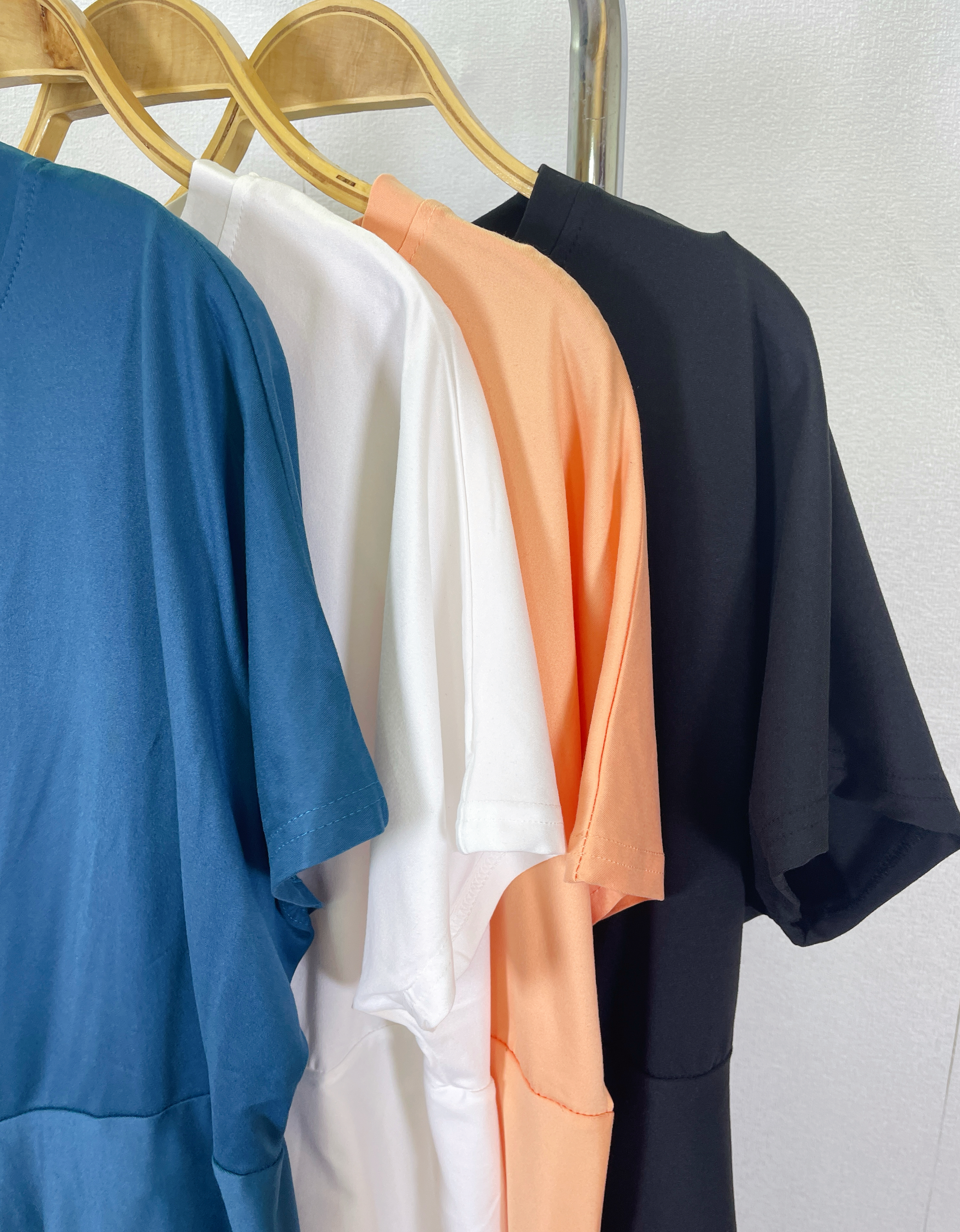 K5552 棉料衫腳穿帶短袖top