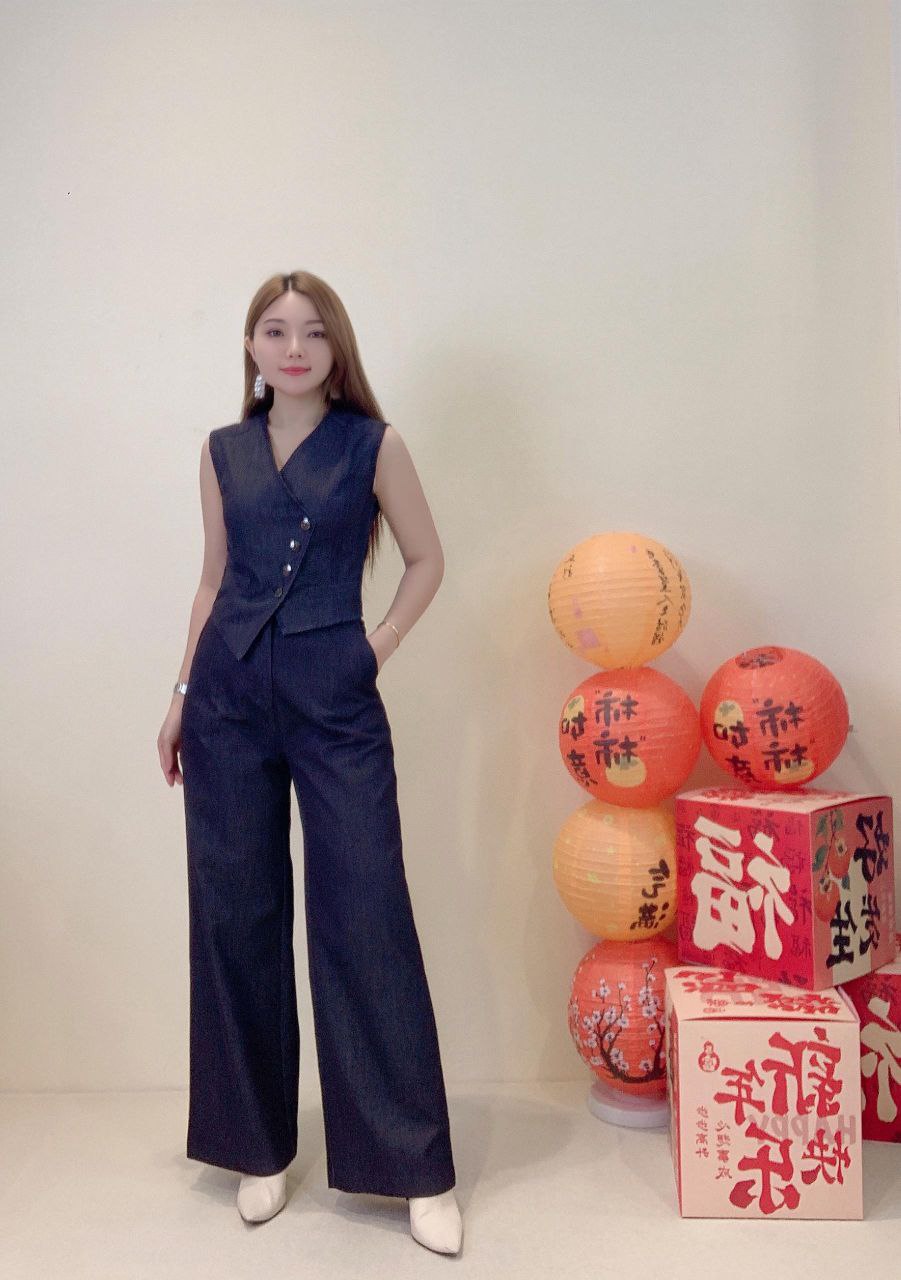 V领马甲式上衣 1830