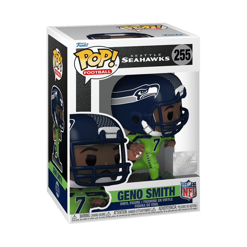 📦訂購 美國代購 Funko POP! NFL Geno Smith Figure 西雅圖海鷹 模型