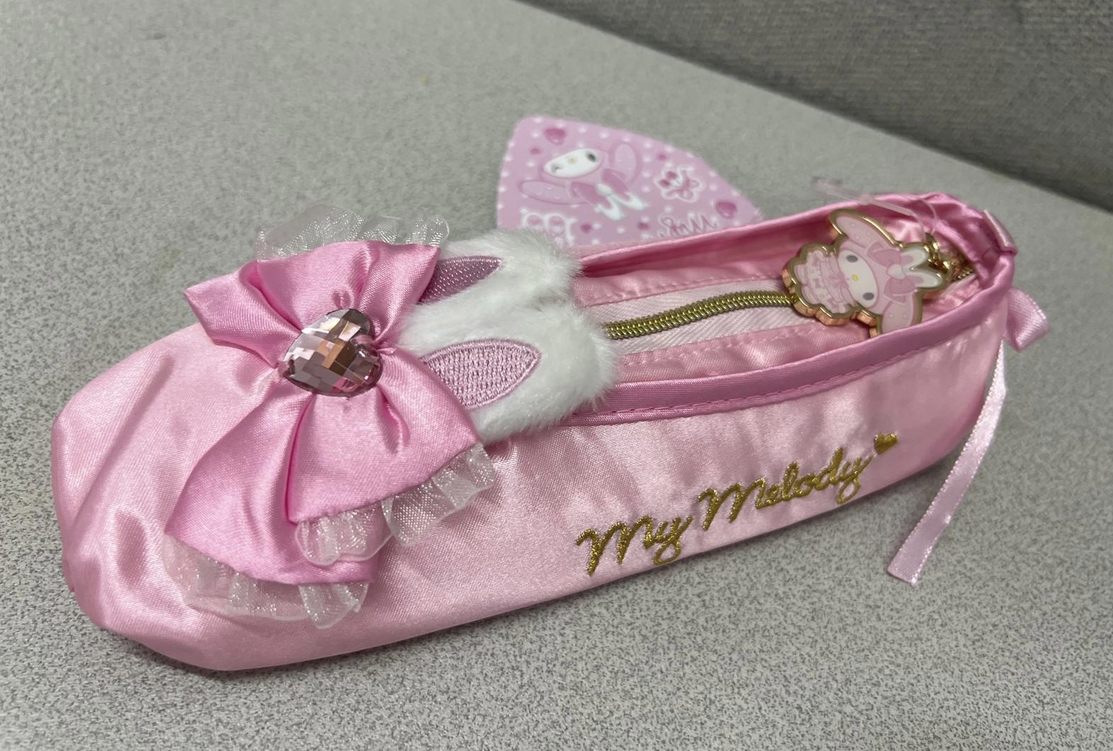 🎌日本直送🎌 Sanrio Bunnies Ballerina 芭蕾舞鞋造型收納袋💕