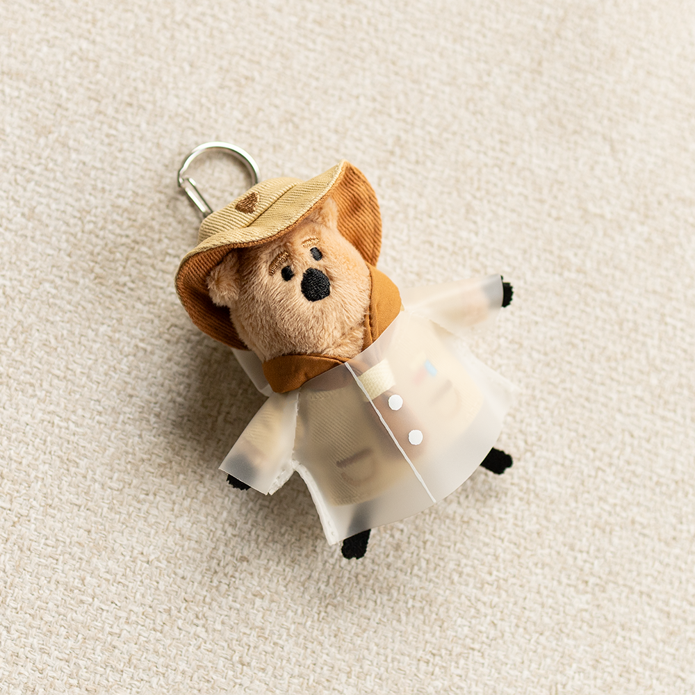 [Dinotaeng] QUOKCAMP Flatfur Keyring (6種)