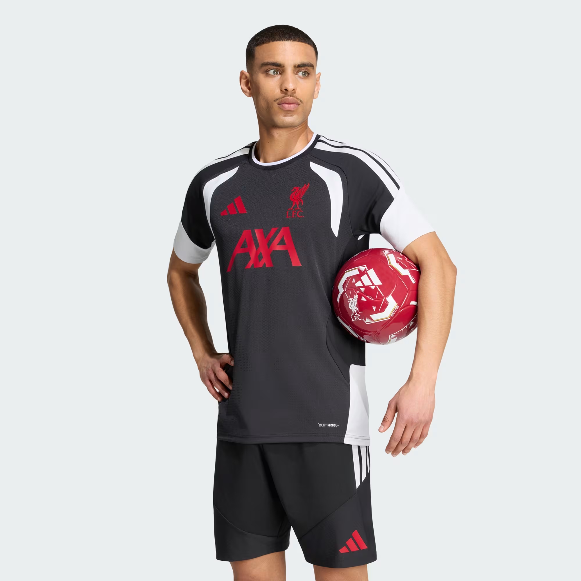 #部分碼現貨 Adidas Liverpool 利物浦 2026-27 Tiro Pro 球員版黑色訓練球衣 KB5803