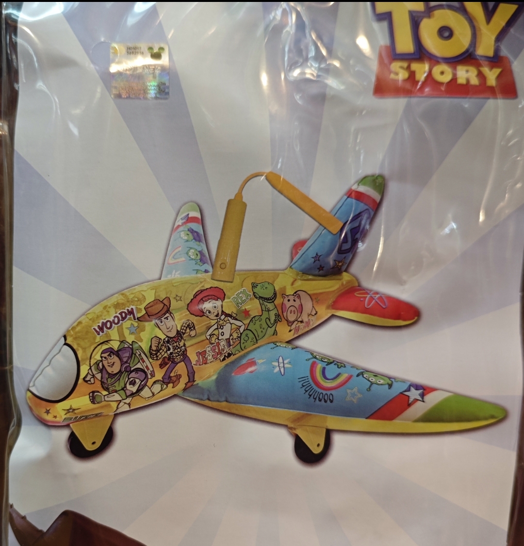  正版反斗奇兵Toy story飛機音樂吹氣燈籠