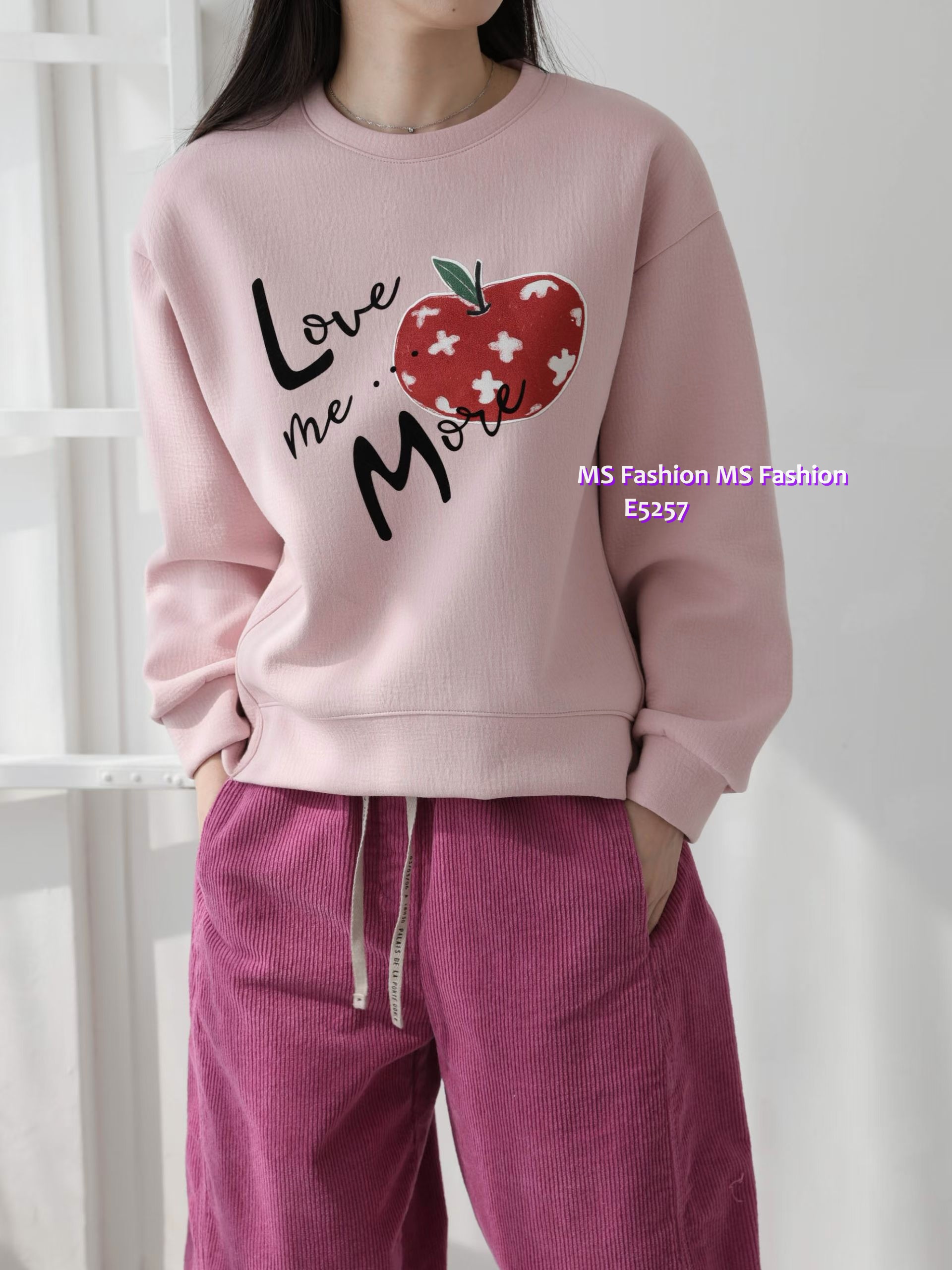 E5257 靚色靚print top