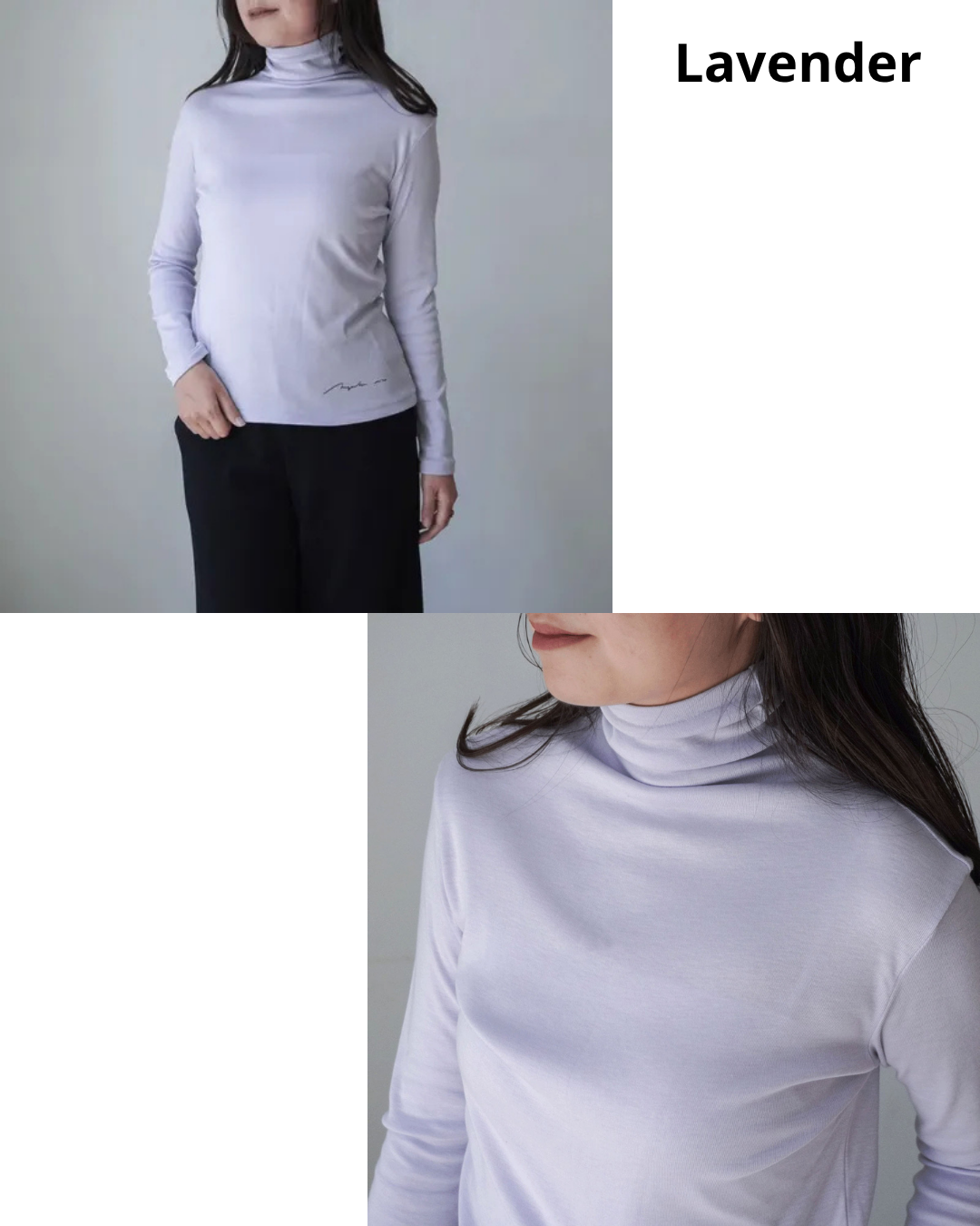 日本代購【 日本直送 日本製 女裝 高領衫 | made in japan turtleneck long sleeve 】