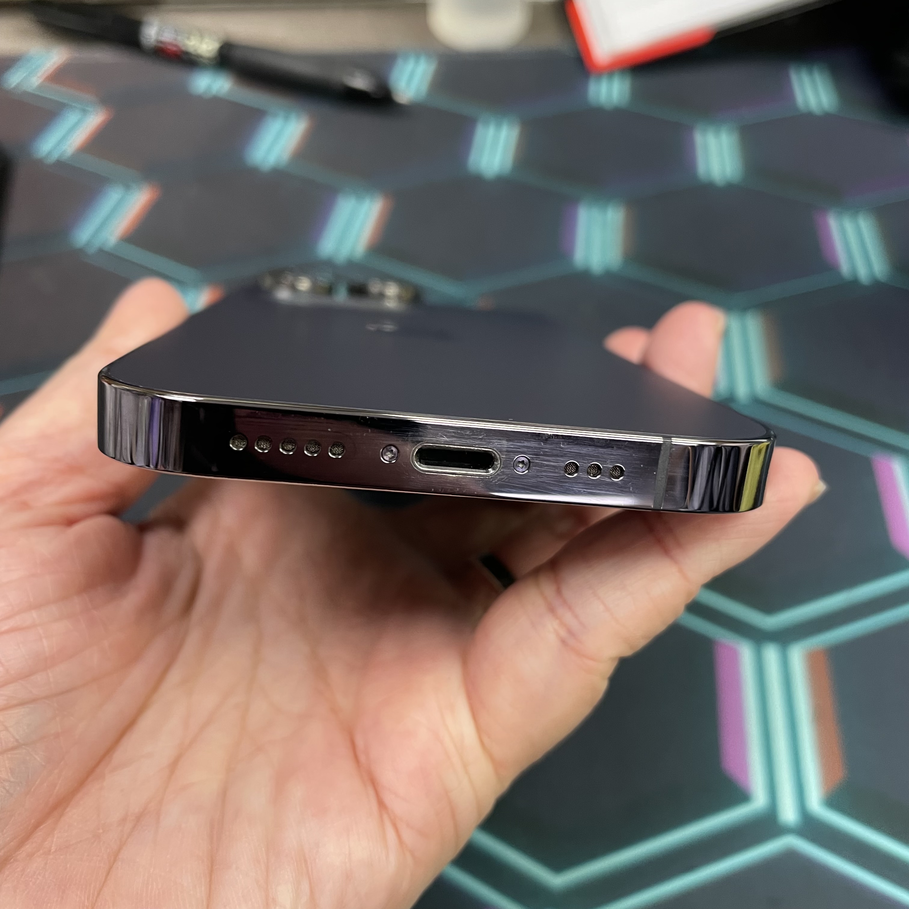 *8369 14 pro 完美機 256Gb 電90 紫色 purple