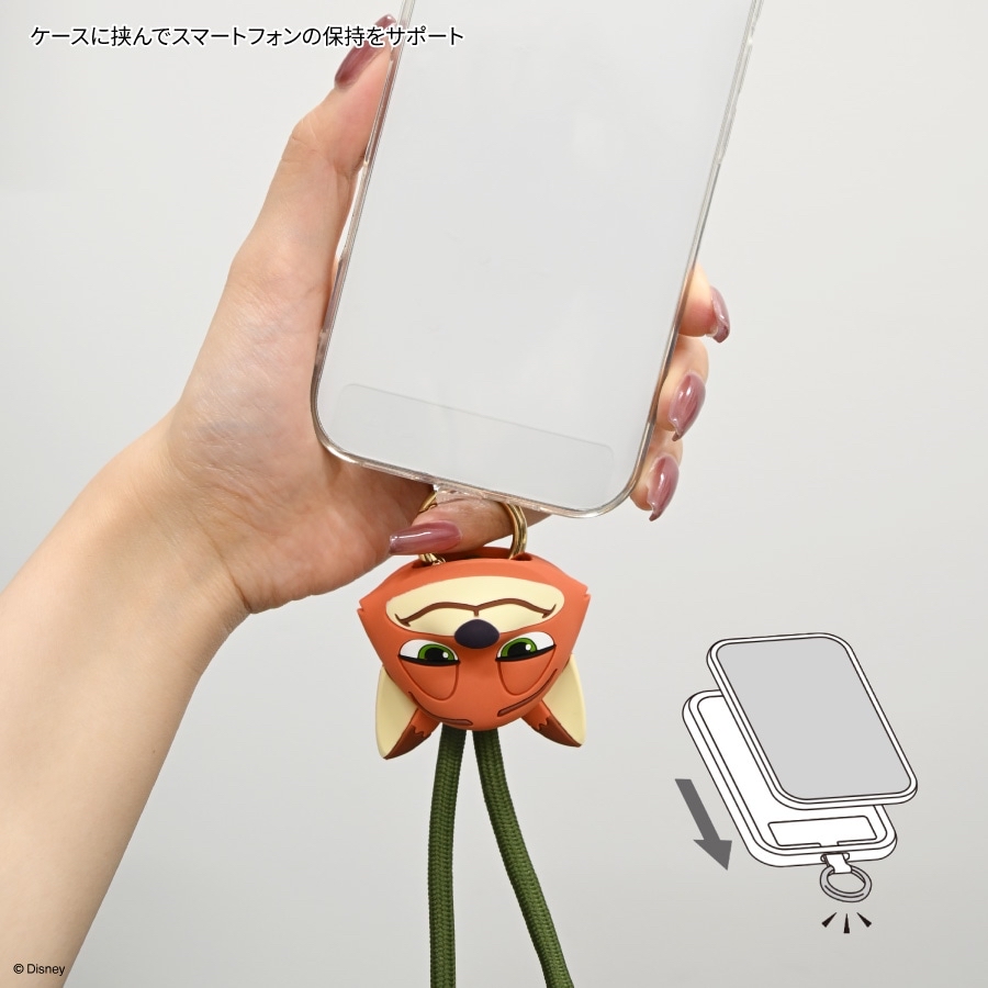 🎌日本直送🎌迪士尼人物系列 斜孭電話繩連吊飾
