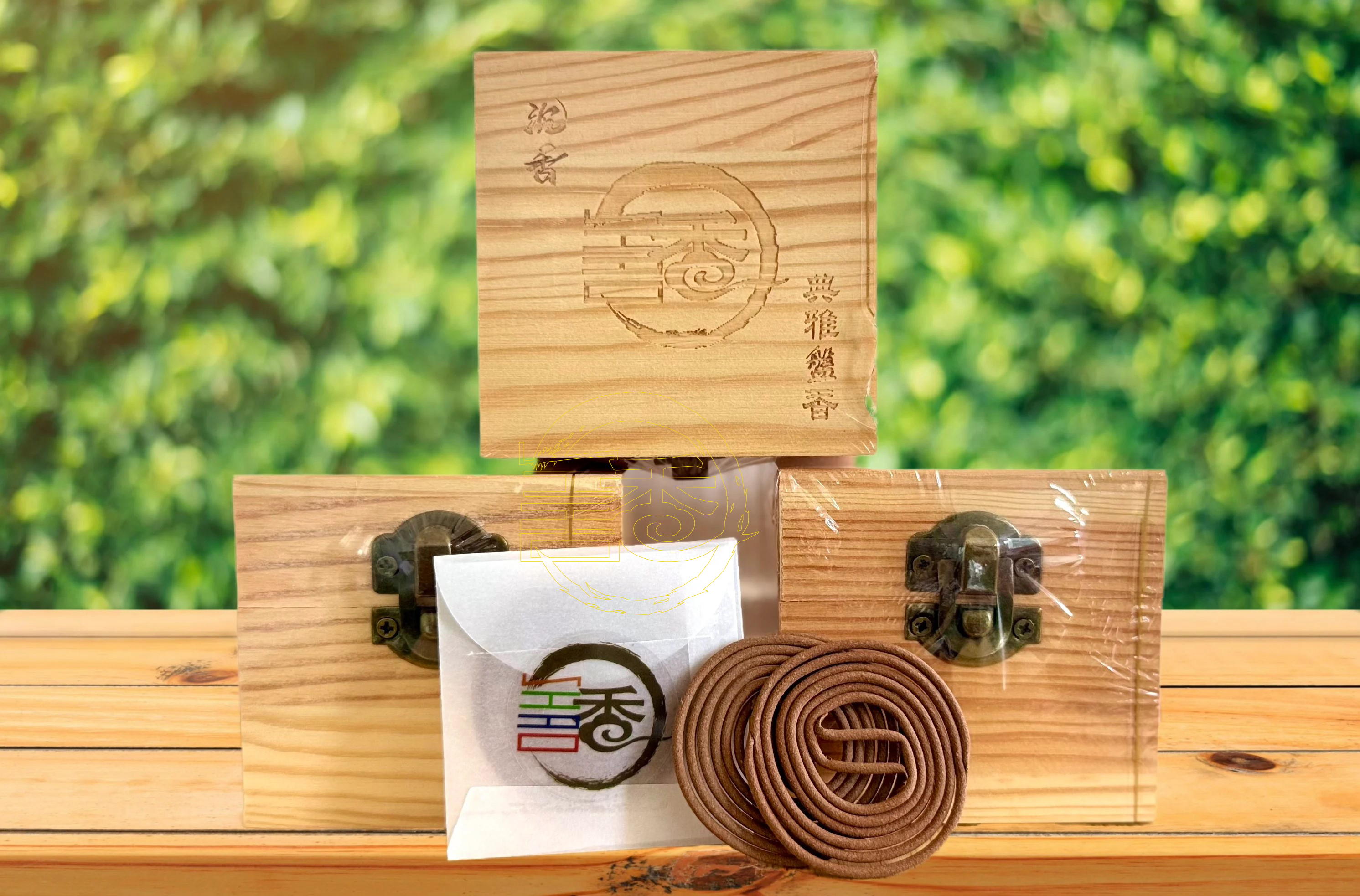 沉香-(典雅盤香)15盤30圈 Agarwood micro disc incense (中國香港及內地同步發售)