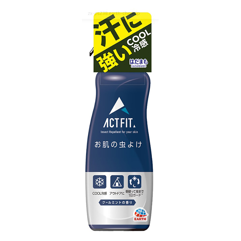 日本地球製藥 ACTFIT 冷感防汗驅蚊噴霧 200ml