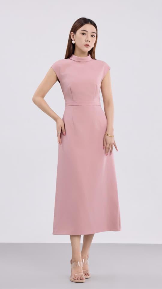 14241328 Aurora Open-Back Elegance Dress