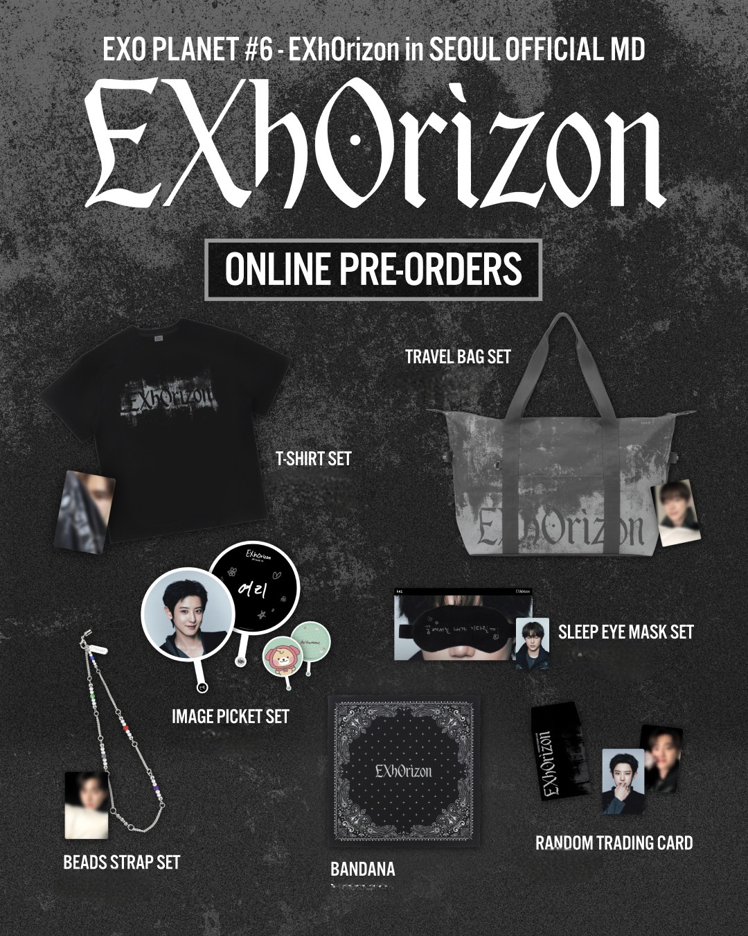 SM TOWN - EXO PLANET #6 EXhOrizon in SEOUL 官方周邊