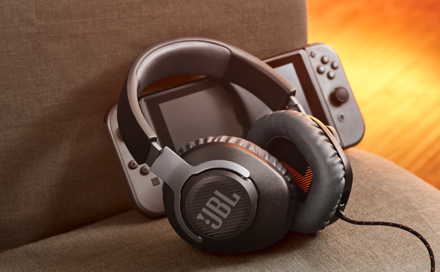 JBL Quantum 100 有線電競耳機
