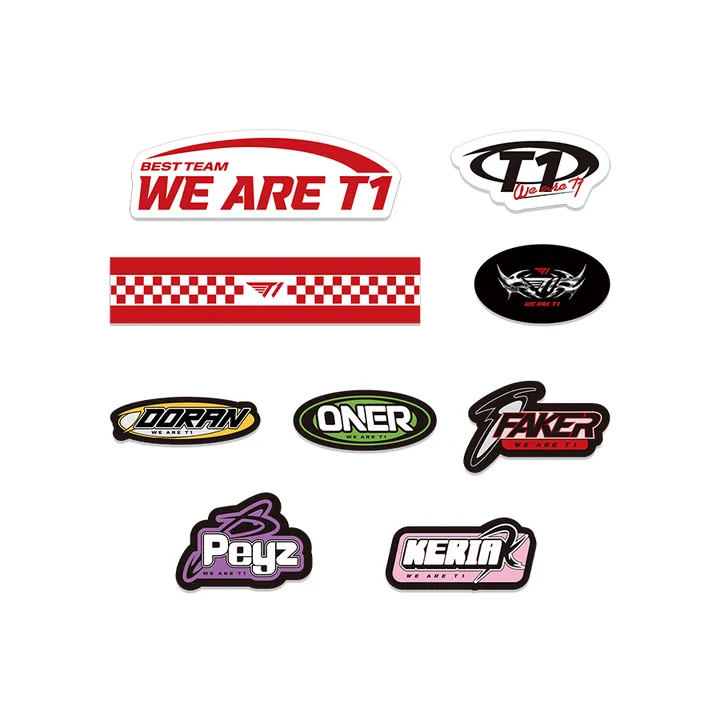 [T1 x ABLY] T1 Sticker Pack