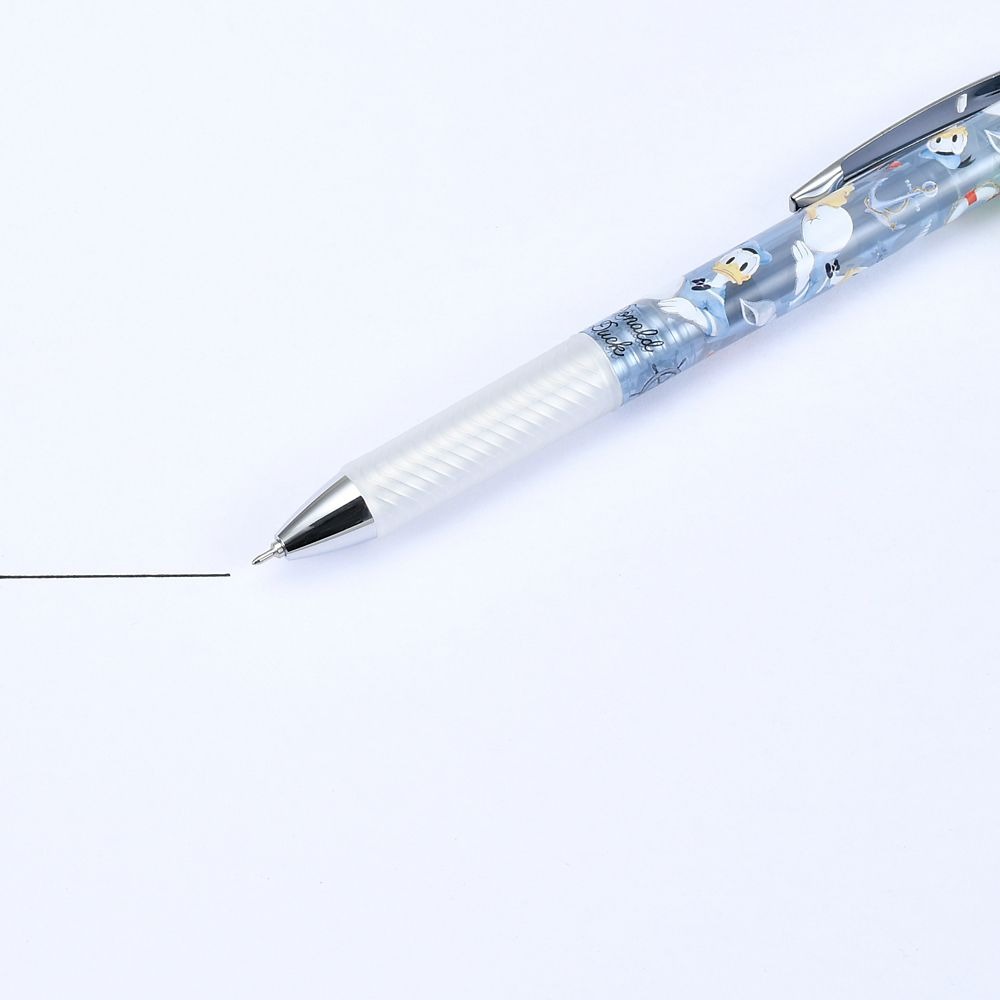 現貨｜【日本 Disney Store 限定】Donald Duck 唐老鴨 Disney 日本製 Pentel EnerGel 0.5mm 黑色 啫喱筆 209046