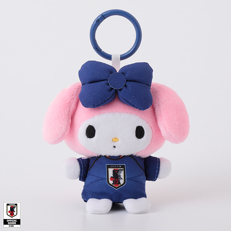 日本預訂📍日本Sanrio x 日本國家足球隊造型系列 - 指偶公仔吊飾 2026年8月下旬出貨