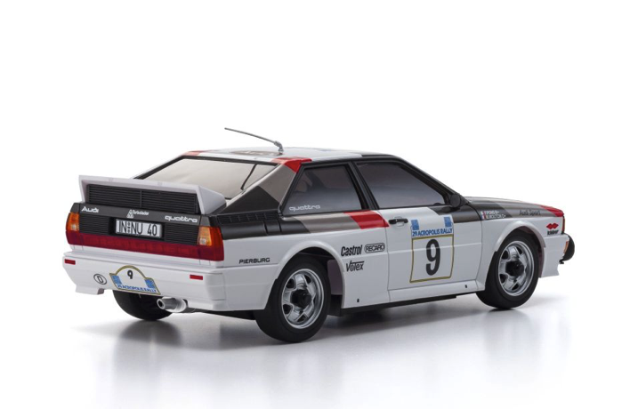 預購Pre-Order MINI-Z AWD Audi Quattro RALLY ACROPOLIS 1982 WINNER #9 32662AC