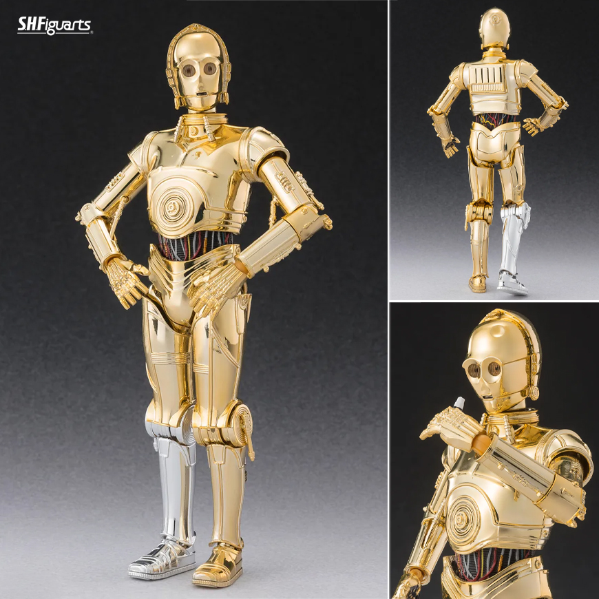 (預訂訂金 $200) (總價 $415) Bandai S.H.Figuarts C-3PO -Classic Ver.- (STAR WARS: A New Hope) SHF 星球大戰：新的希望 (再版) (行版) 