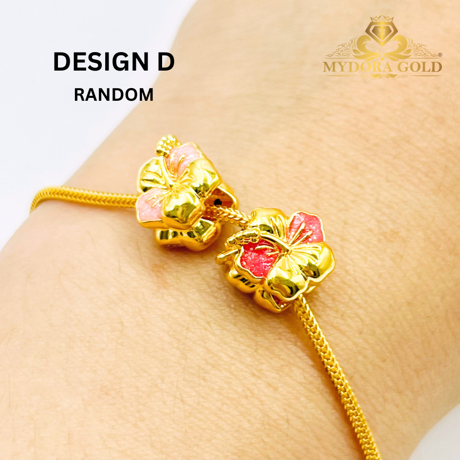 MYDORA Bead Bunga Raya Patrio (5G) l EMAS 916/22K
