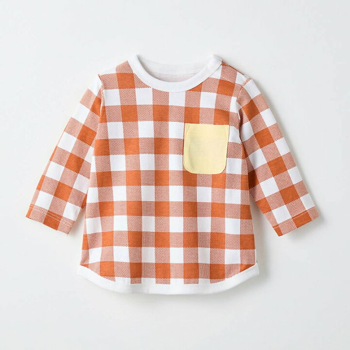 🇯🇵預訂 日本直送🇯🇵四色撞色口袋格紋長袖上衣