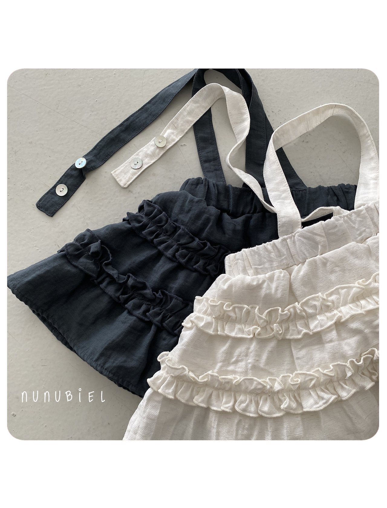 🇰🇷Nunubiel背帶包屁裙