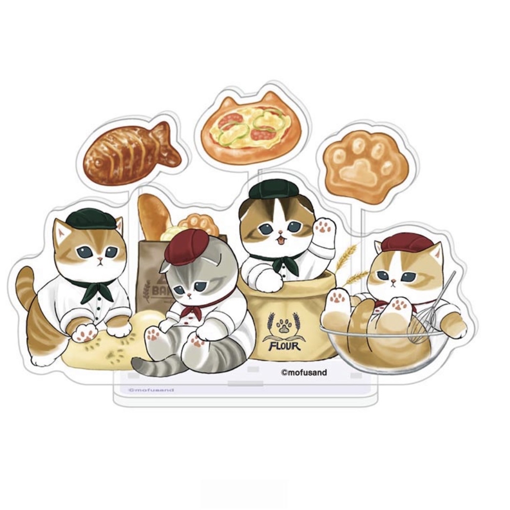 Mofusand 鯊魚貓 立牌｜預訂