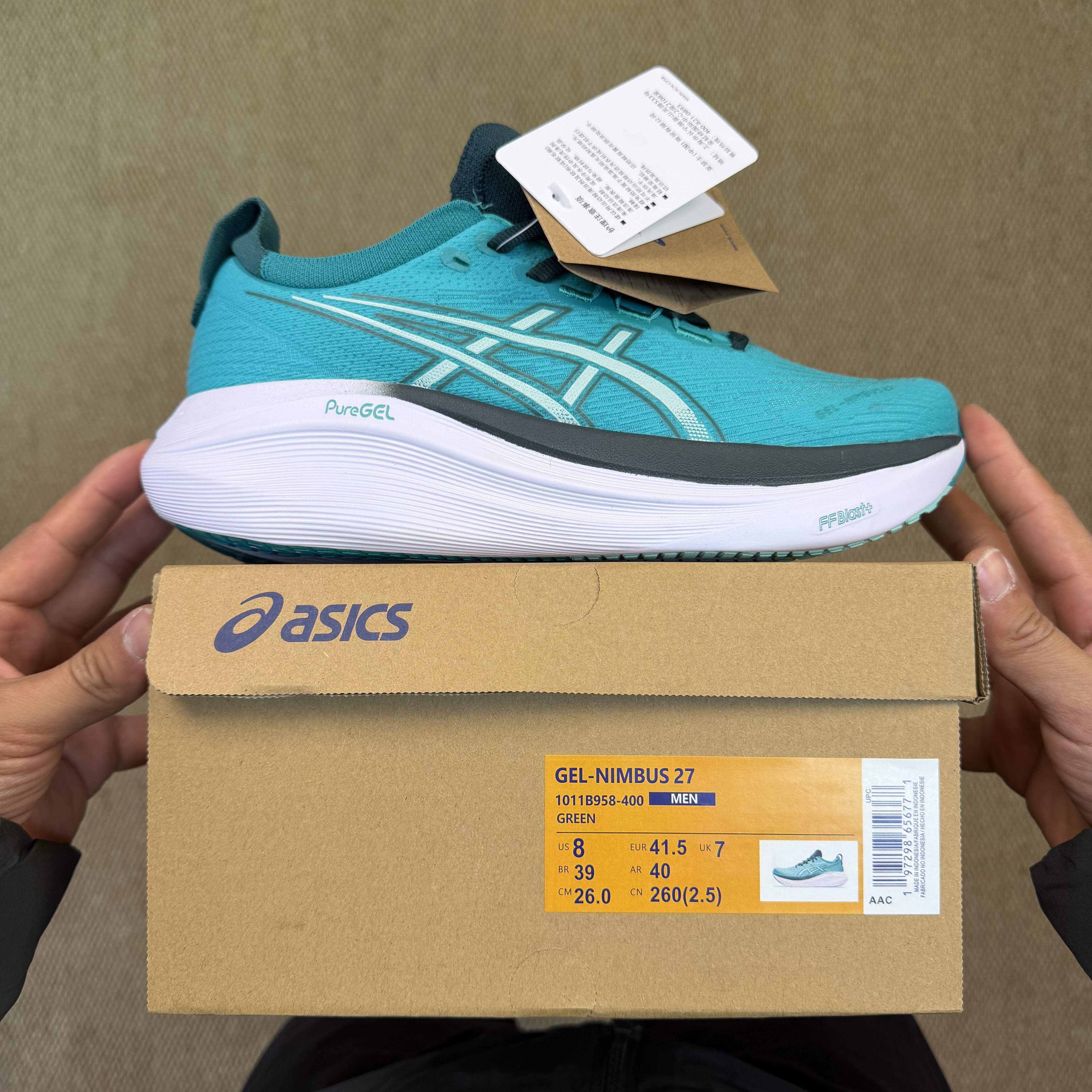 Asics Gel-Nimbus 27 1011B958-400
