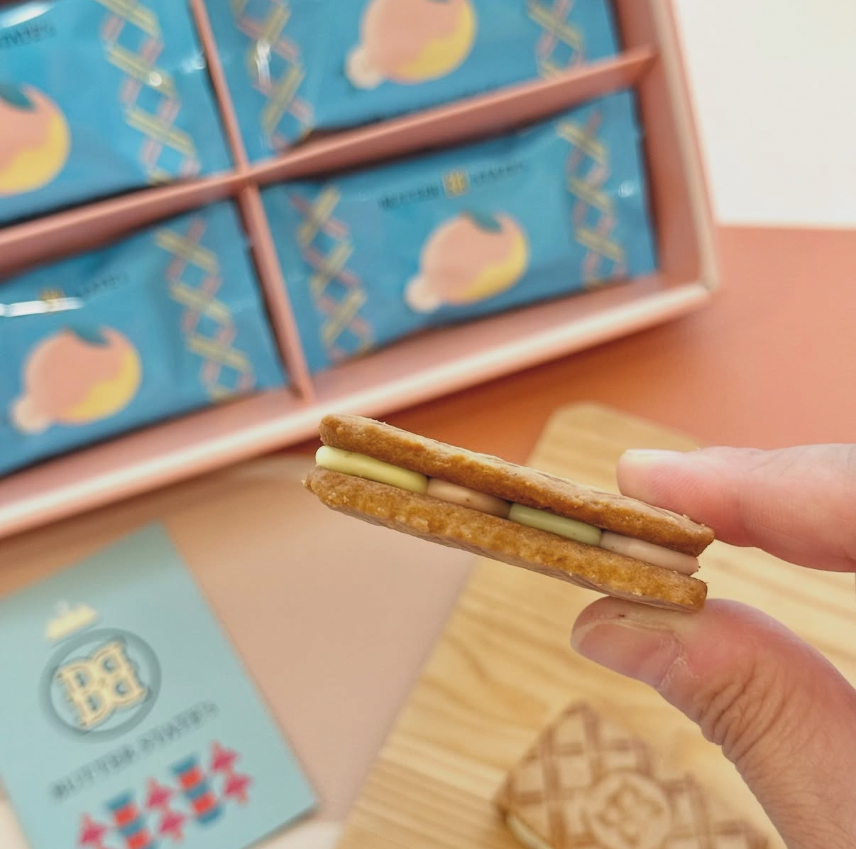 BUTTER STATE'S 🍑白桃奶油夾心餅