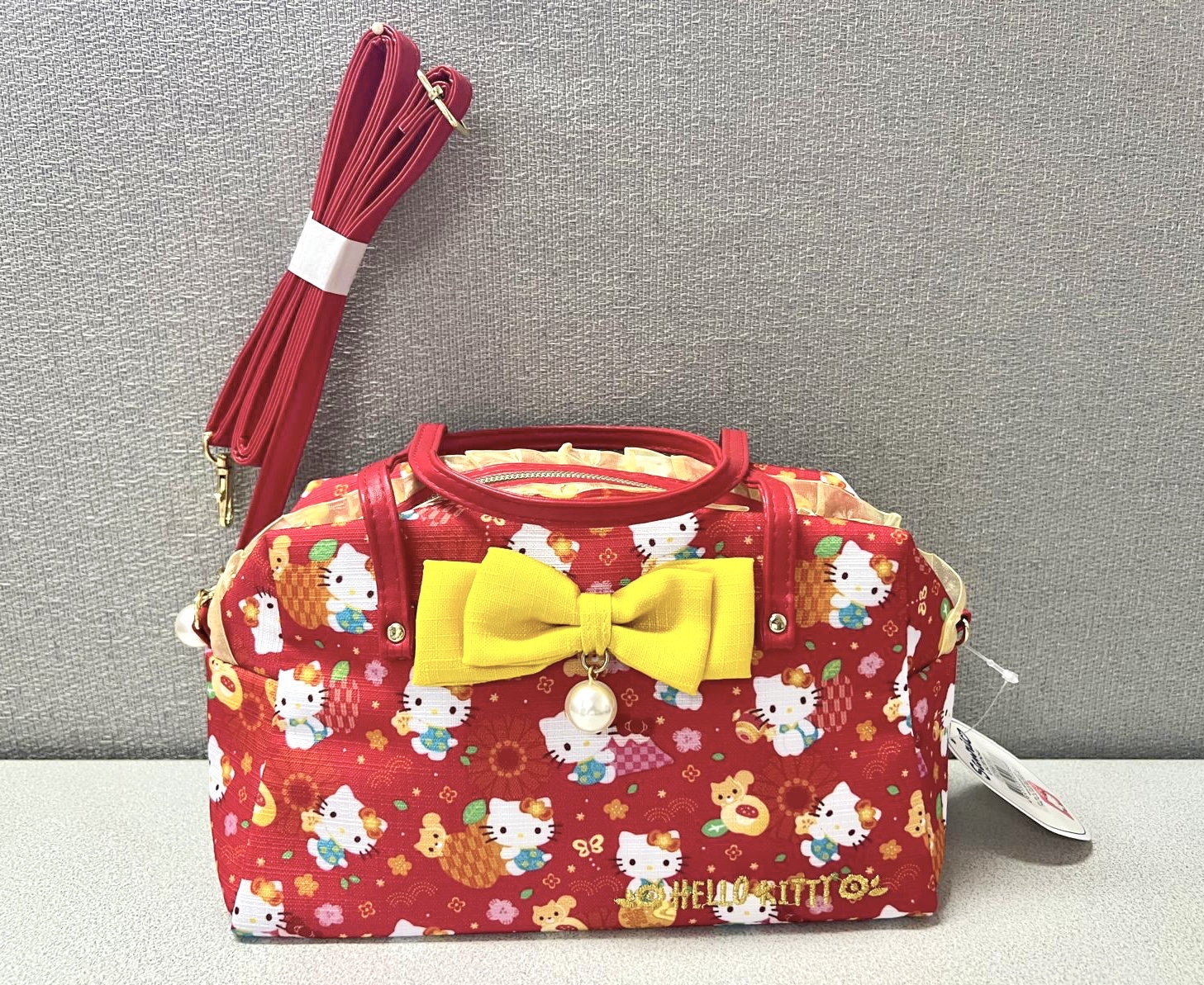 🧧Sanrio Hello Kitty 和風造型手挽斜孭兩用袋