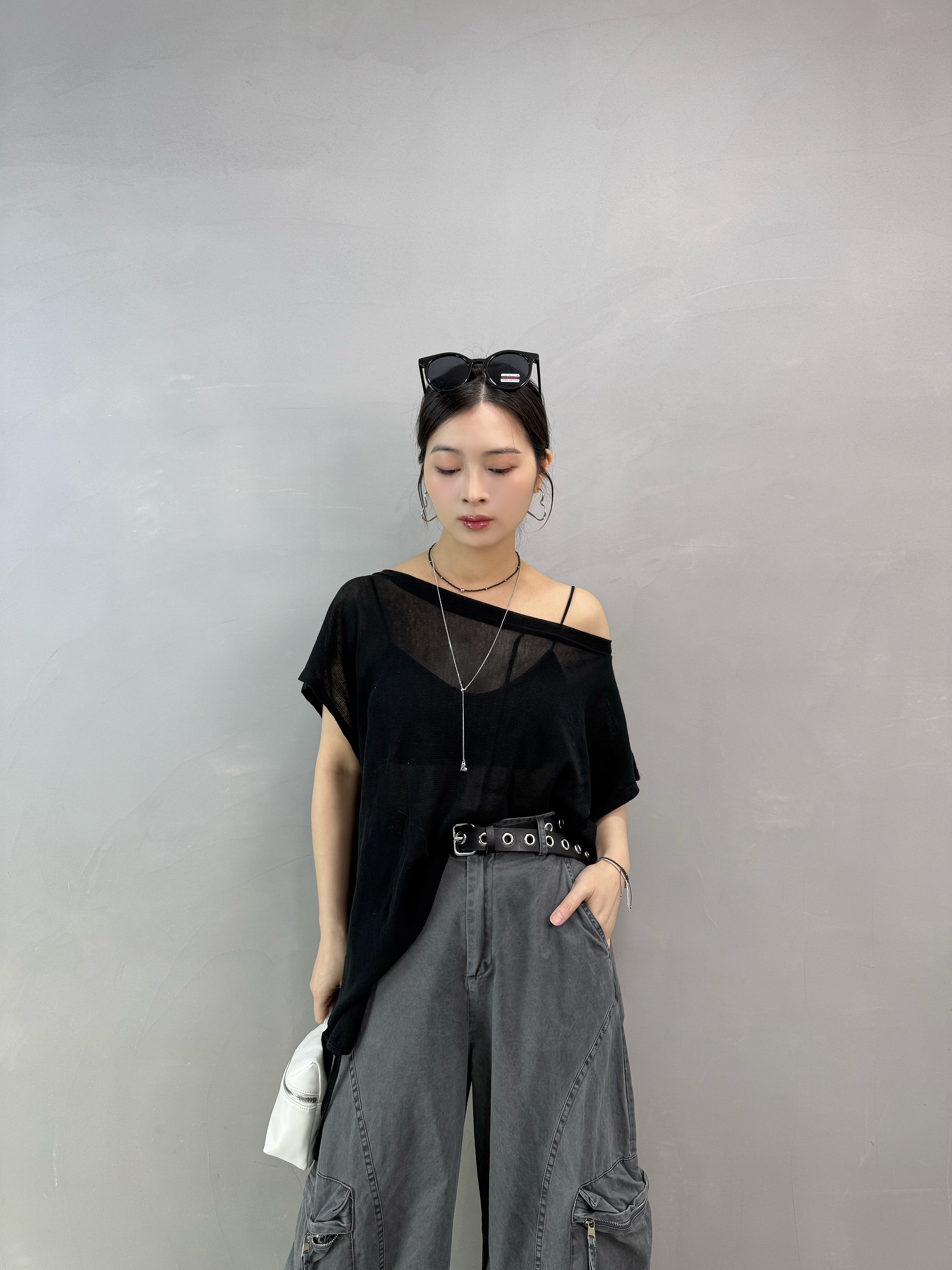 S71 設計感網tee