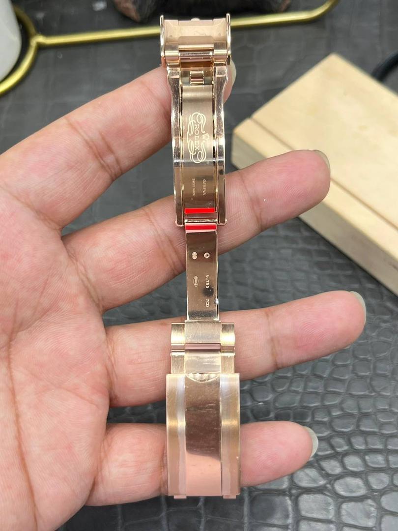 劳力士迪通拿系列/40mm玫瑰金钻面/搭载4131全自动机械计时码🌟