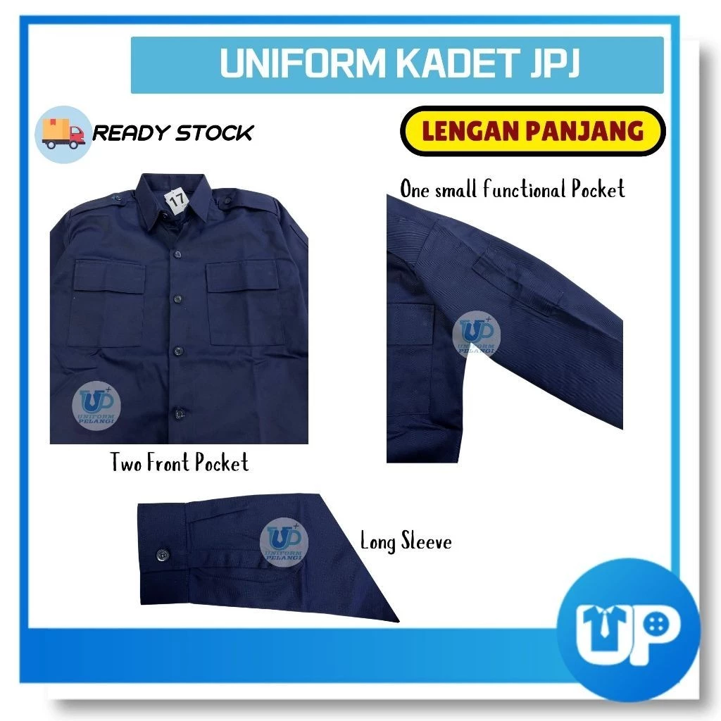 (SET LENGKAP) Kadet JPJ Jabatan Pengangkutan Jalan Pakaian Seragam Uniform Lengakap Sekolah Menengah