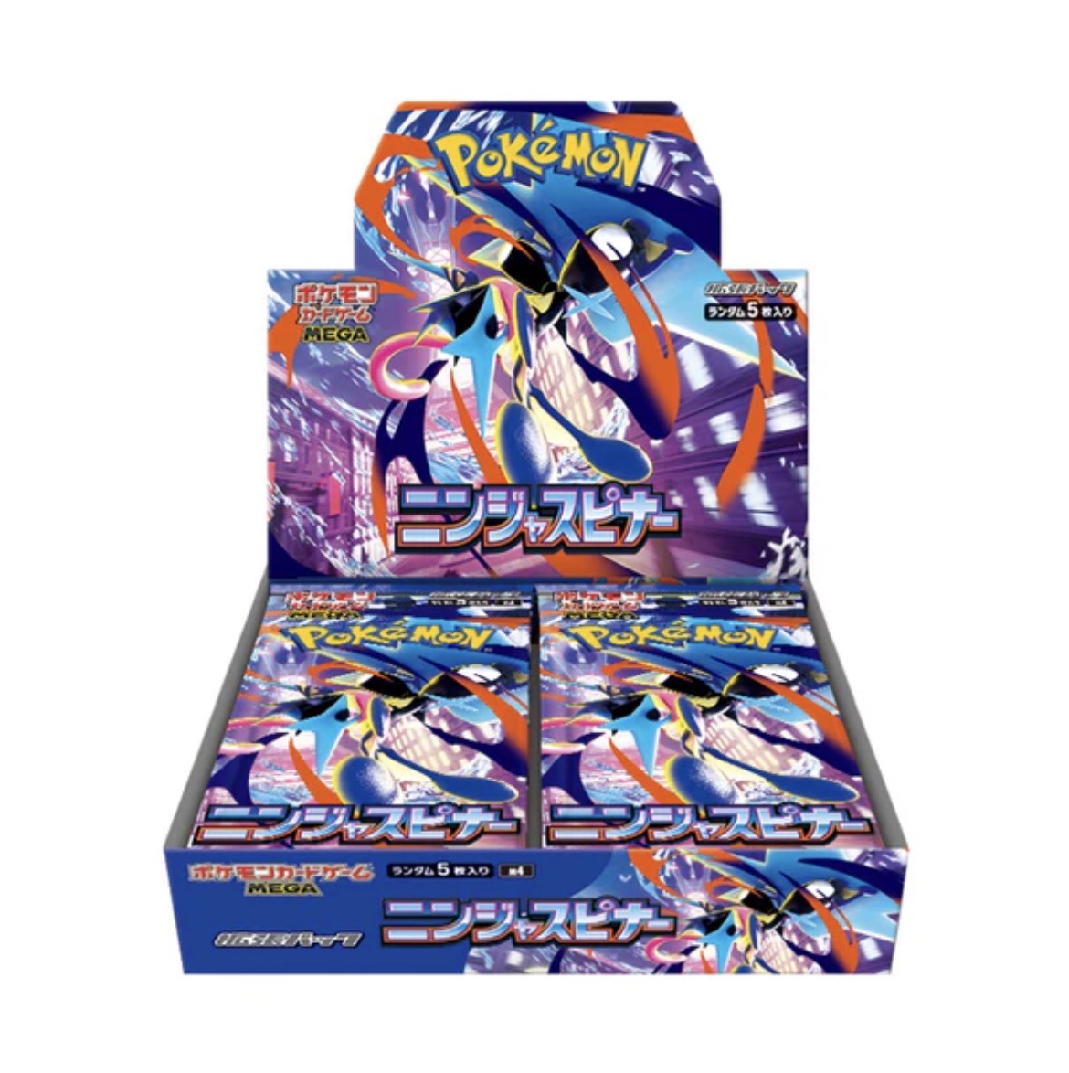 Pokemon TCG 日版 MEGA M4「ニンジャスピナー」補充包