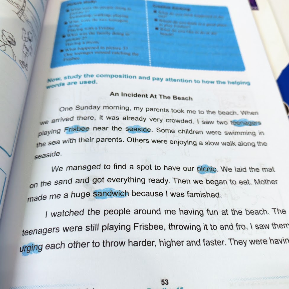 SAP Learning Creative Writing Workbook 1-6 (一套6本)  | 新加坡英文寫作SAP07