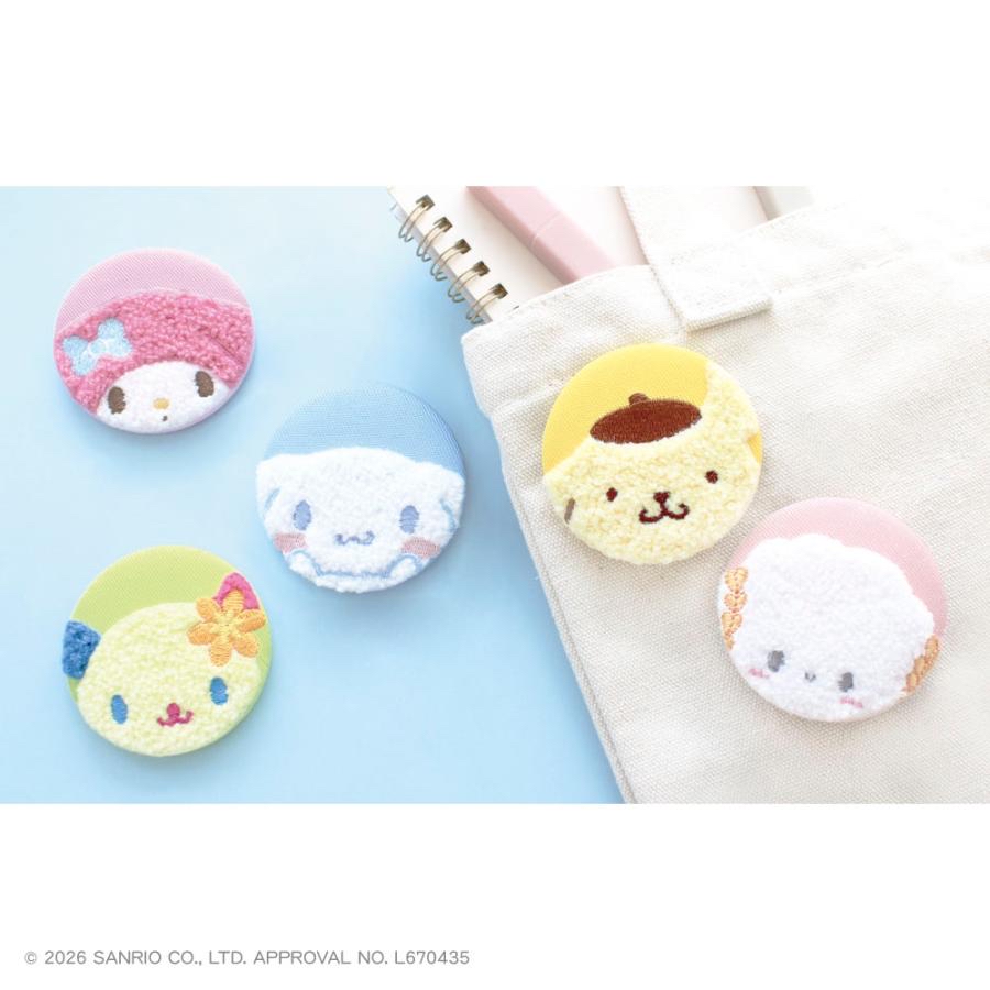 日本直送Sanrio刺繡襟章盲抽包