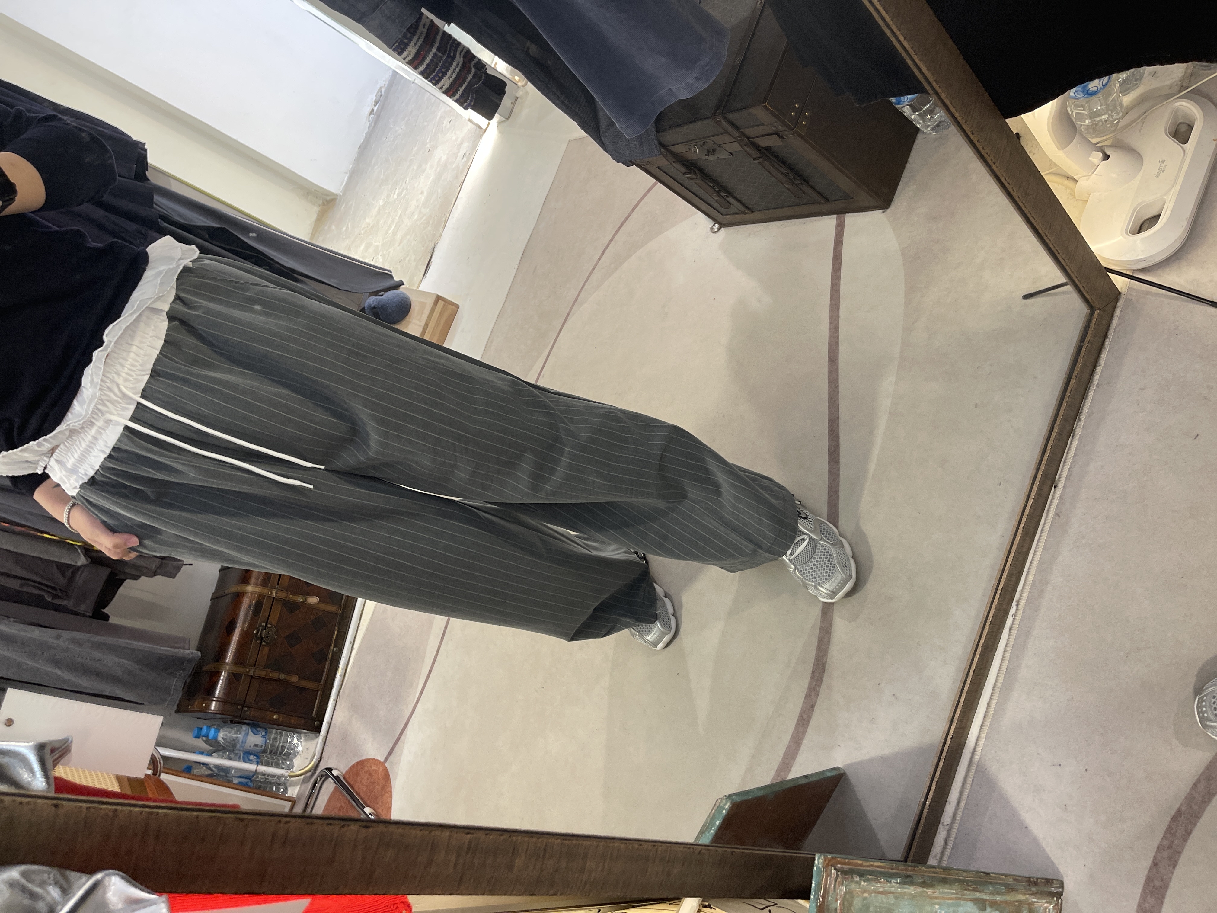 SS flexible waist pants