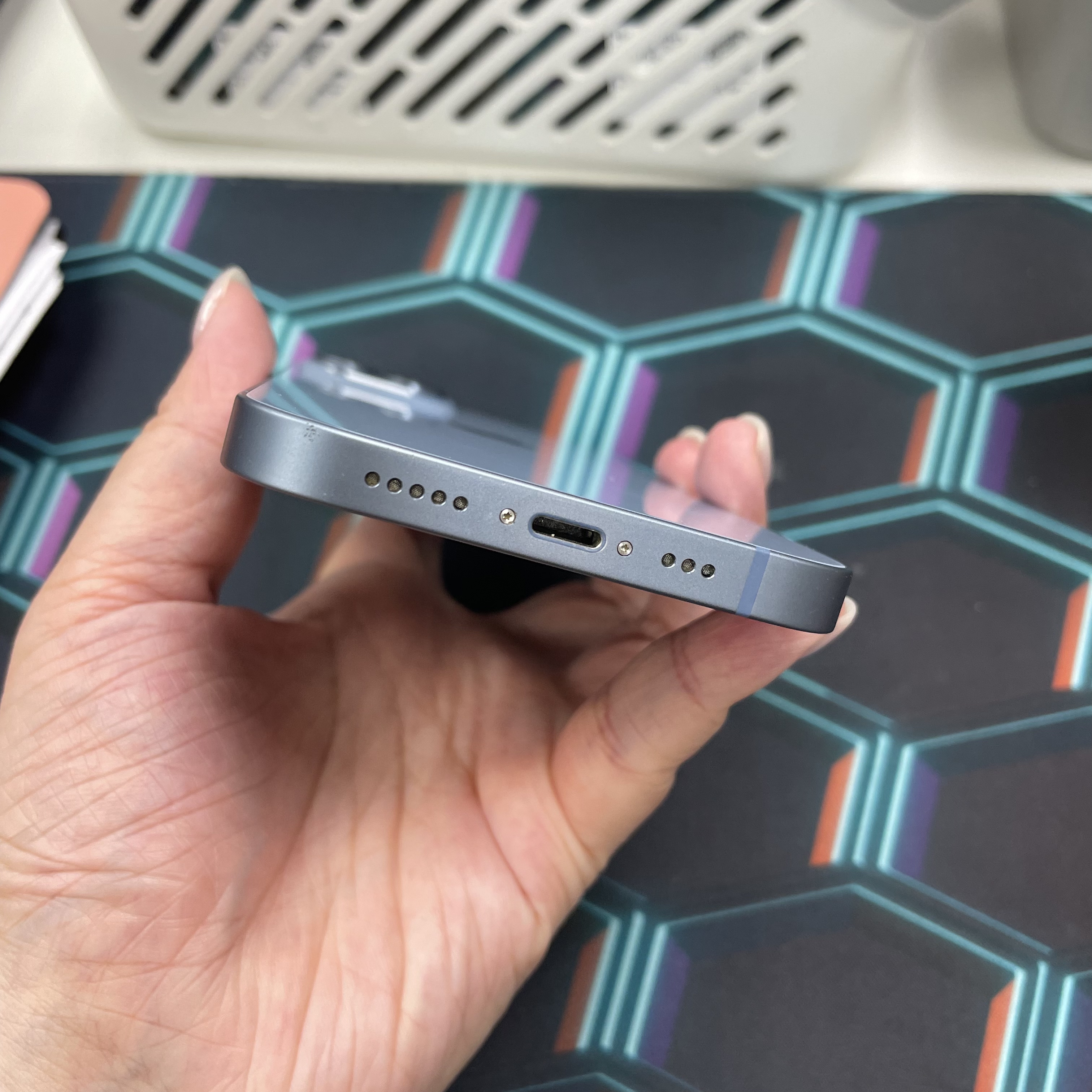 *6565 14 勁靚機 128GB 電78 藍色 blue