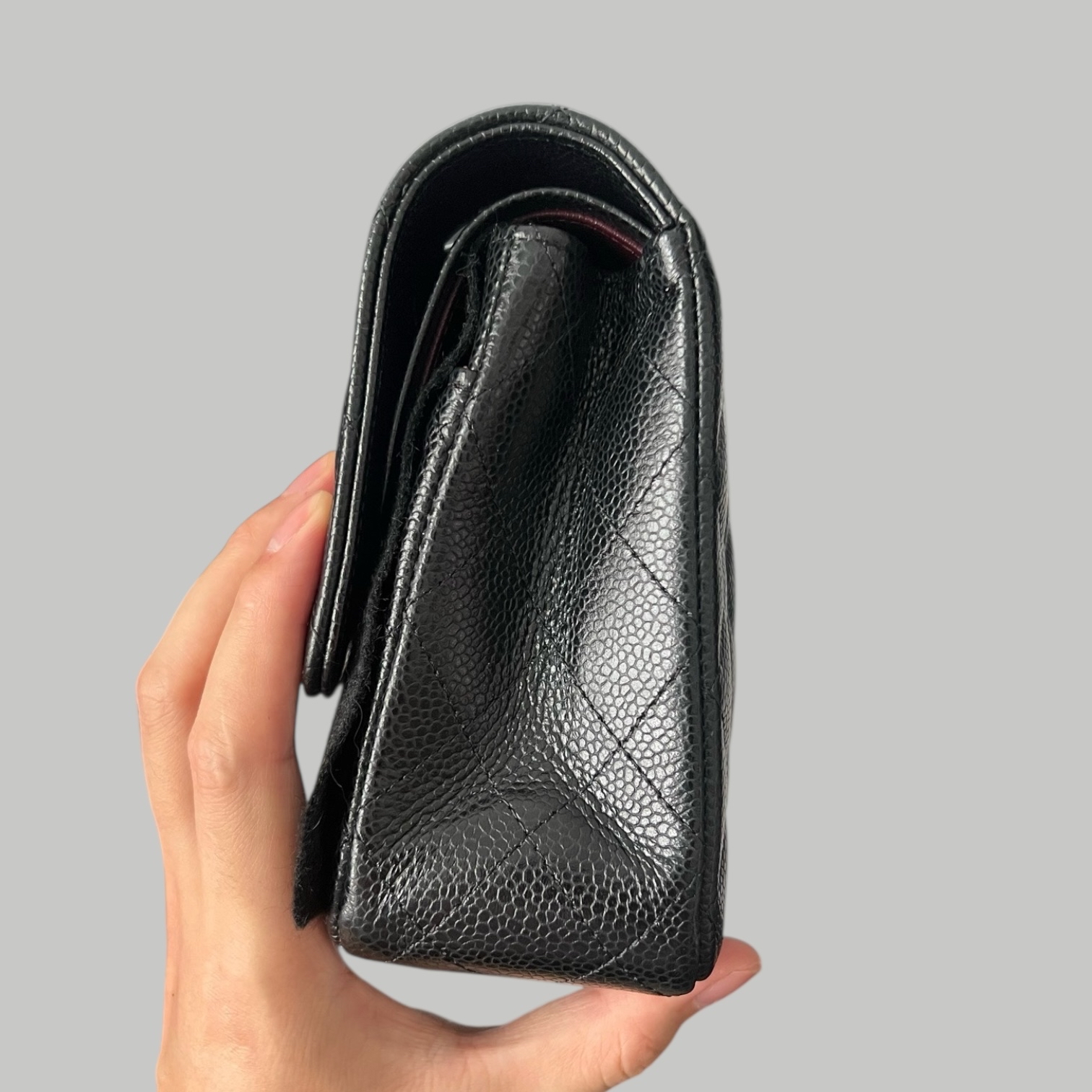 Chanel Caviar CF25銀扣