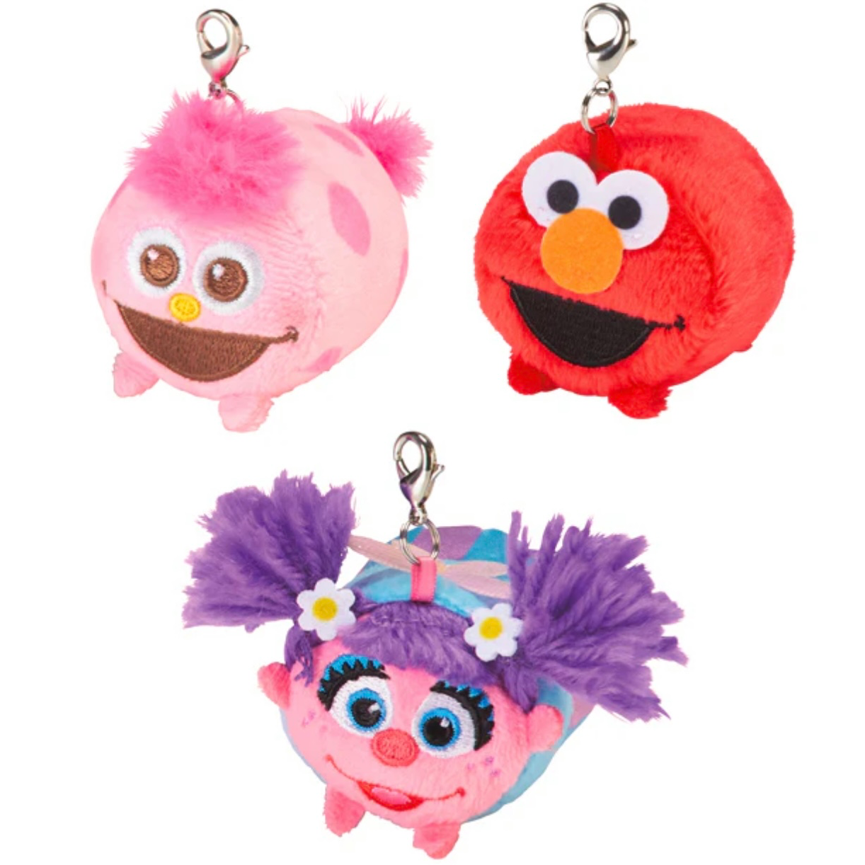 Moppy/Elmo/Abby Charm set (3 pieces)