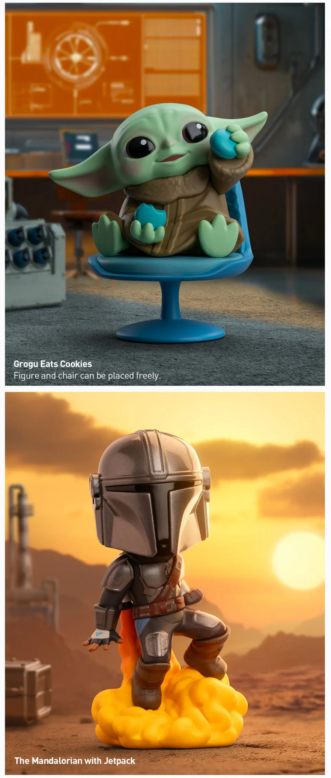 [STAR WARS MANDALORIAN] 星球大戰曼達洛人系列模型 | 1件