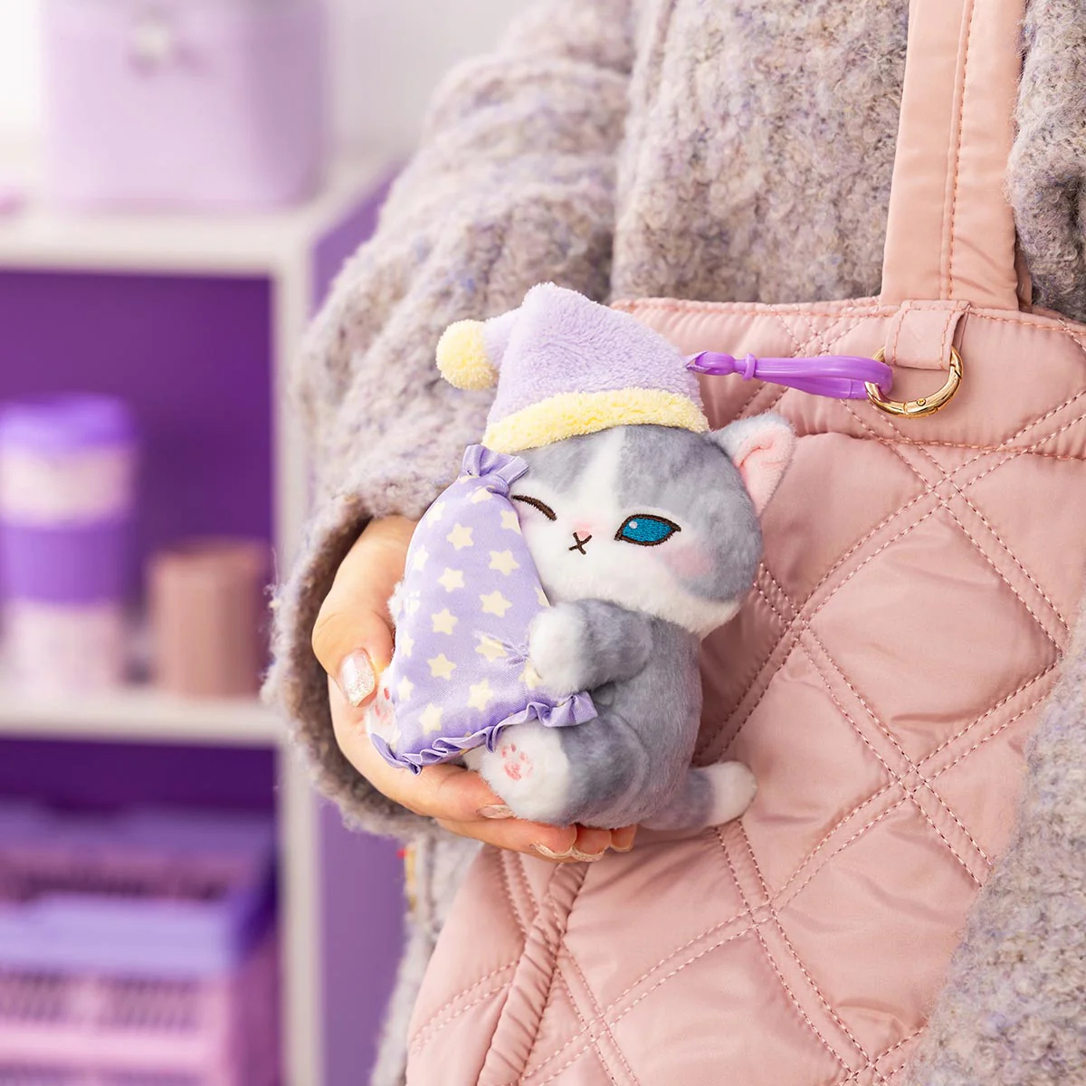 ✈️日本直送🇯🇵預訂🛍日本Mofusand 貓貓公仔掛飾 ( 瞌睡貓 / 面膜貓 )