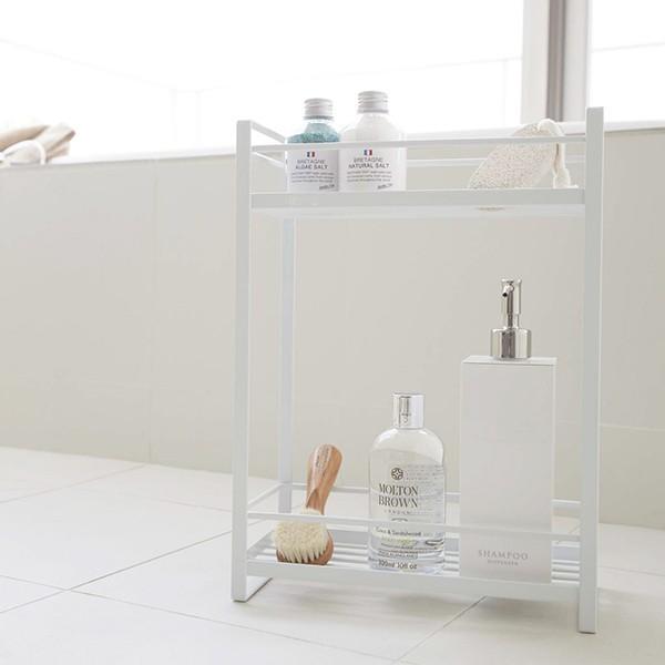 🔥🔥【日本直送《MIST》雙層浴室洗頭水沐浴露收納架】
