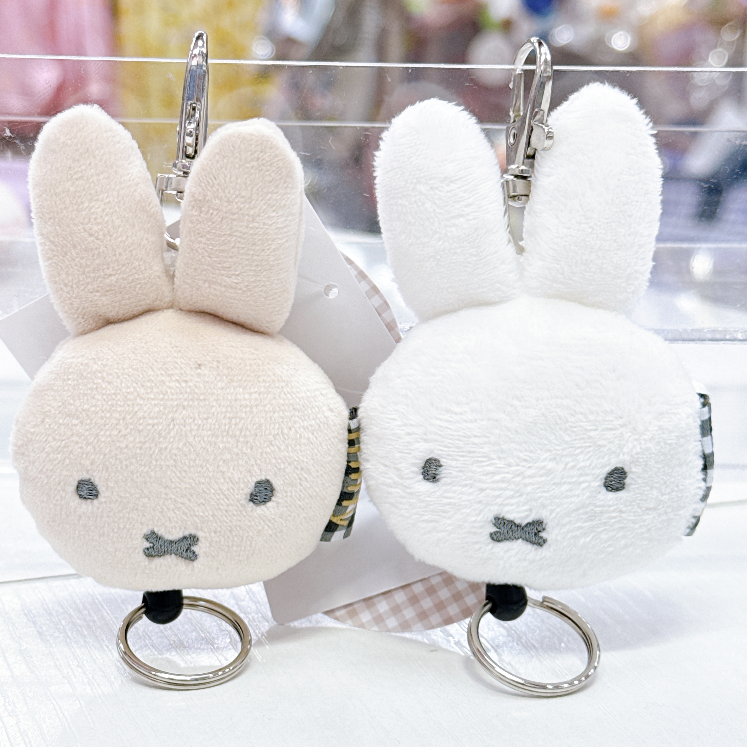日本版Miffy公仔頭掛飾伸縮扣