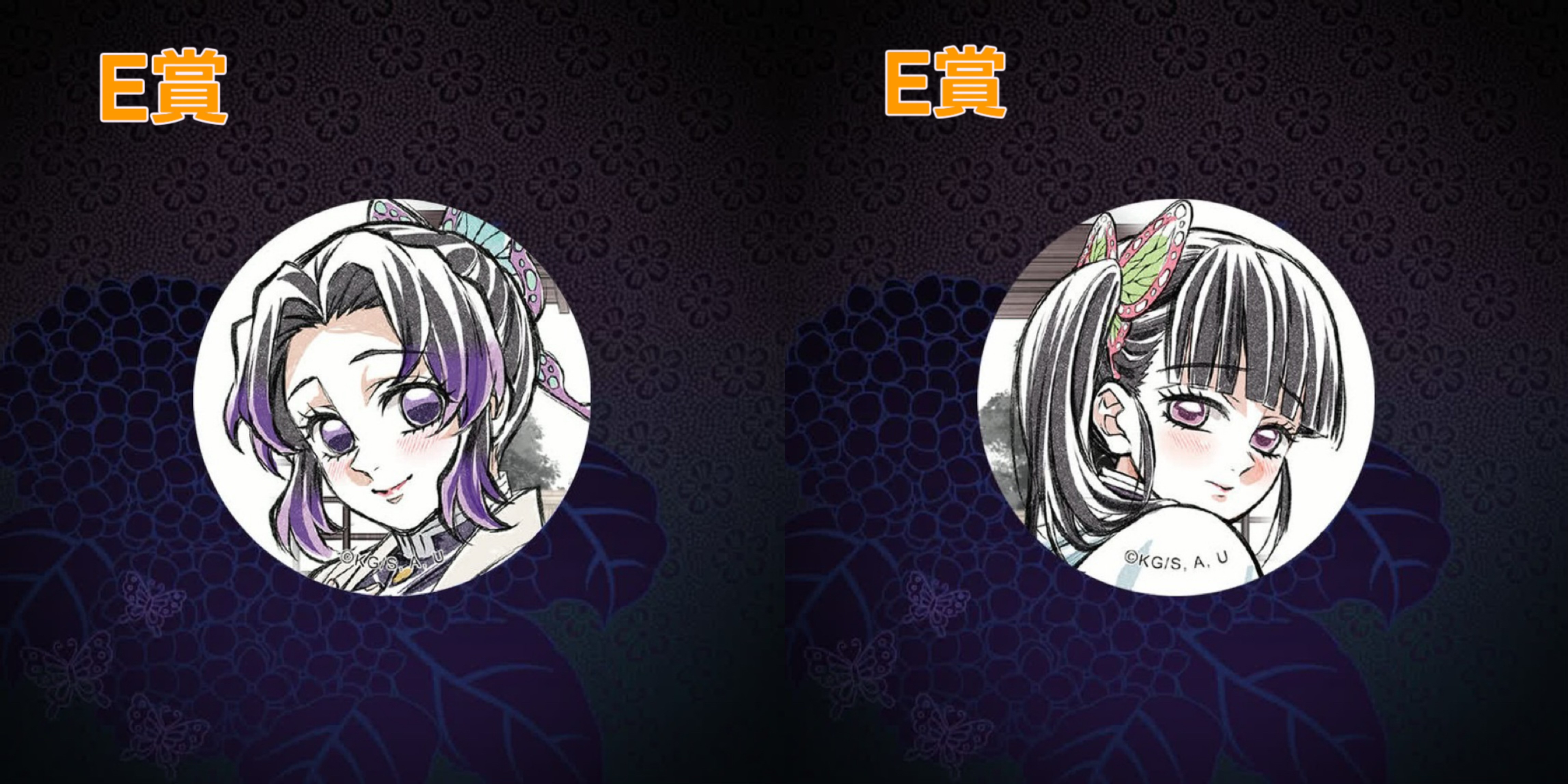 『預售中』鬼滅之刃ufotable Kuji抽賞柱稽古編 (胡蝶忍及香奈乎)