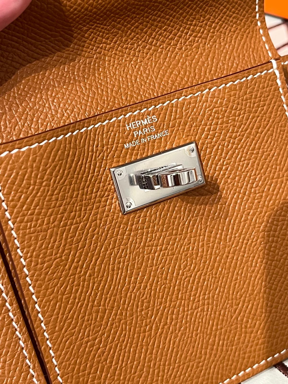 全新 Hermes Kelly pocket,gold 100%Authentic,Brand New✅box 
